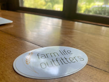 Load image into Gallery viewer, Farm Life Outfitters Logo Sticker
